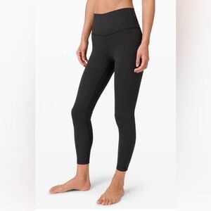 Lululemon wunder under black tights size 4